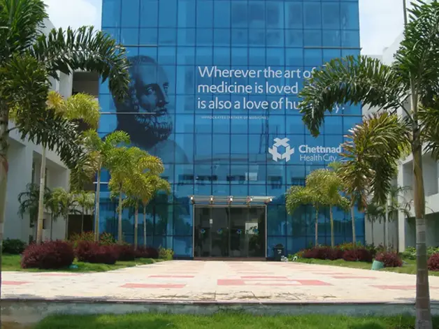 Chettinad Hospital and Research Institute, Chennai hospital